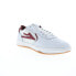 Фото #2 товара Lakai Atlantic MS1230082B00 Mens White Leather Skate Inspired Sneakers Shoes 8.5