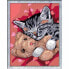 Набор «Раскраска по номерам» Ravensburger Kitten and teddy bear