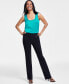 Фото #1 товара Women's Mini Bootcut Pants, Created for Macy's