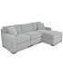 Фото #16 товара Radley 3-Piece Fabric Chaise Sectional Sofa, Created for Macy's