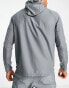 Nike Running Miler Repel jacket in grey