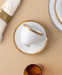 Фото #10 товара Посуда для сервировки стола Noritake Charlotta Gold 60-предметный набор, обслуживание на 12 персон