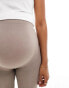 Фото #4 товара Mamalicious Maternity seamless legging in taupe