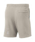 Фото #3 товара Men's Cream North Carolina Tar Heels Fleece Shorts
