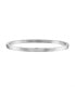 ფოტო #1 პროდუქტის Silver-Tone Polished Non-Tarnish Simple Bangle Bracelet