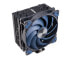 Фото #1 товара Akasa Alucia H4 Plus - Air cooler - 12 cm - 33.1 dB - 56.3 cfm - Black - Blue