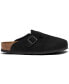 Фото #2 товара Men's Boston Soft Footbed Suede Leather Clogs from Finish Line