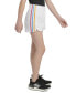 ფოტო #3 პროდუქტის Big Girls Gradient 3-Stripe Pacer Mesh Shorts