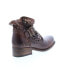 Фото #8 товара Bed Stu Heather F378101 Womens Brown Leather Ankle & Booties Boots 6.5