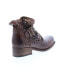 Bed Stu Heather F378101 Womens Brown Leather Ankle & Booties Boots 6.5