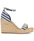 Фото #6 товара Catalyna Embellished Wedge Espadrille Sandals