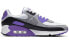 Фото #3 товара Nike Air Max 90 Hyper Grape 低帮 跑步鞋 男女同款 元年紫 / Кроссовки Nike Air Max CD0881-104