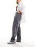 Фото #3 товара Mango pleat front tailored trouser in grey