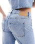 Фото #8 товара JJXX Nice straight fit cropped jeans in medium blue