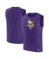 Фото #1 товара Men's Purple Minnesota Vikings Blitz Legend Muscle Perform Tank Top