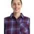 ICEBREAKER 200 Dawnder Flannel Plaid Merino long sleeve shirt