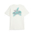 Фото #2 товара Puma X Pt Graphic Crew Neck Short Sleeve T-Shirt Mens White Casual Tops 62243265