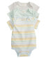 ფოტო #1 პროდუქტის Baby Boy Bodysuits, Pack of 3, Created for Macy's