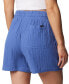 ფოტო #5 პროდუქტის Women's Holly Hideaway Breezy Cotton Shorts