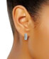 ფოტო #3 პროდუქტის Cubic Zirconia Clip-On Hoop Earrings, Created for Macy's