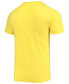 ფოტო #4 პროდუქტის Men's Yellow Seattle Storm Logo Performance T-shirt