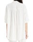 Фото #2 товара Max Studio High-Low Oversized Linen-Blend Shirt Women's