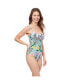 Фото #3 товара Women's Tropic Boom D Cup wide strap one piece swimsuit