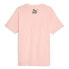 Puma Classics Super Graphic Crew Neck Short Sleeve T-Shirt Mens Pink Casual Tops