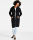 ფოტო #1 პროდუქტის Women's Hooded Open-Front Duster Cardigan, Created for Macy's