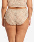 Women's Plus Size Signature Lace French Brief