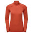 ფოტო #3 პროდუქტის MONTANE Dart XT half zip long sleeve T-shirt