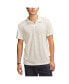 ფოტო #1 პროდუქტის Men's Burnout Slub Jersey Johny Collar Polo Shirt