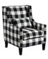 Фото #1 товара Кресло для гостиной Best Master Furniture glenn с наличными истолкованиями в квадратном орнаменте