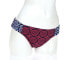 Фото #1 товара Tommy Bahama Womens Swimwear Lace Medallion Shirred Side Bikini Bottom Size S