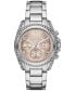 ფოტო #1 პროდუქტის Women's Chronograph Blair Stainless Steel Bracelet Watch 39mm