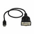 Фото #2 товара Кабель USB—серийный порт Startech ICUSB232PROC Чёрный