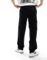 ADPT wide fit cargo trouser in black