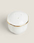 Фото #4 товара Bone china salt and pepper shaker with rim