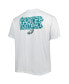 Фото #2 товара Men's White Philadelphia Eagles Big and Tall Hometown Collection Hot Shot T-shirt