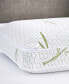 Фото #6 товара Tea Infused Memory Foam Bed Pillow with Rayon from Bamboo Infused Cover, Jumbo