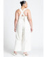 Plus Size Adjustable Back Jumpsuit