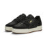 Фото #9 товара Puma CA Pro Lux PRM 39013301 Mens Black Leather Lifestyle Sneakers Shoes