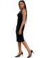 Фото #3 товара Women's Sleeveless Midi Bodycon Dress, Created for Macy's
