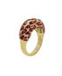 Фото #2 товара Suzy Levian Sterling Silver Cubic Zirconia Pave Leopard "Wild Side" Ring