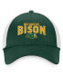 Men's Green, White NDSU Bison Breakout Trucker Snapback Hat