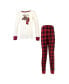 ფოტო #1 პროდუქტის Little Boys Unisex Holiday Pajamas Bear