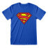 Фото #1 товара Футболка с коротким рукавом Superman Logo Синий Унисекс