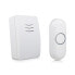 Фото #1 товара Byron DBY-21131 DB131 Wireless doorbell set - White - 80 dB - Home - Office - IP44 - Plastic - Digital