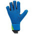 Фото #2 товара Вратарские перчатки Uhlsport Aquagrip HN (Ультраголубой / Флюоресцентно-зеленый / Белый)