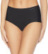 Фото #1 товара Calvin Klein 174182 Womens Invisibles High Waist Hipster Panty Black Size Small